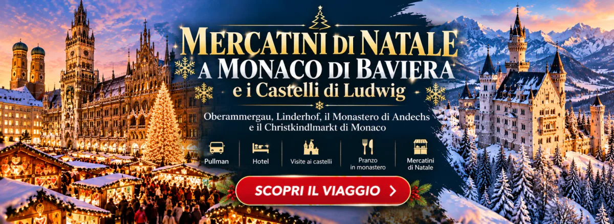 mercatini di natale monaco di baviera castelli ludwig banner Viaggio ai mercatini di Natale di Monaco di Baviera e ai castelli di Ludwig
